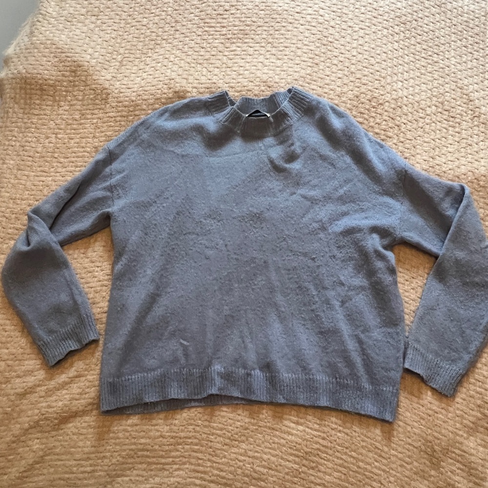 Baby blue sweater